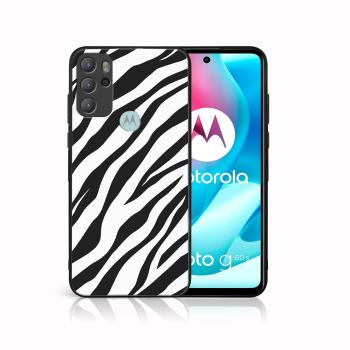 MY ART Silikónový obal Motorola Moto G60s ZEBRA (049)