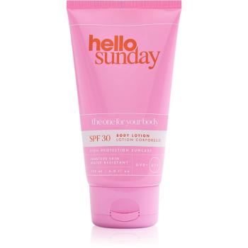 hello sunday the one for the body opaľovacie telové mlieko SPF 30 150 ml