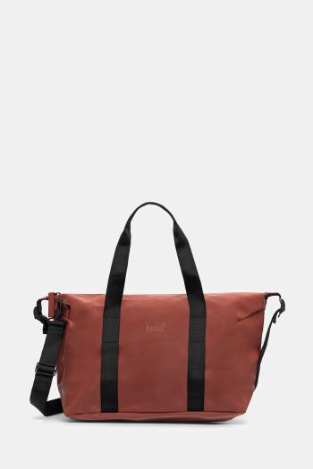 Taška Rains 14220 Hilo Weekend Bag Small oranžová farba, 14220