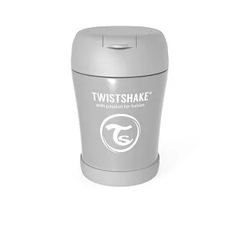 TWISTSHAKE Termoska na jedlo, sivá (7350083127518)