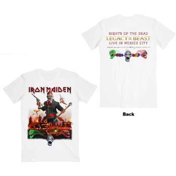 Iron Maiden tričko Legacy of the Beast Live In Mexico City  one_size