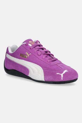 Semišové tenisky Puma Speedcat OG fialová farba, 398846