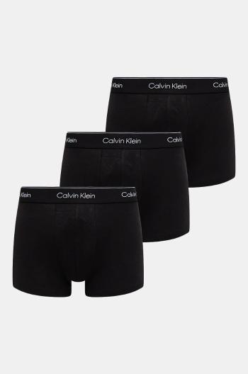 Boxerky Calvin Klein Underwear 3-pak pánske, čierna farba, 000NB3963A