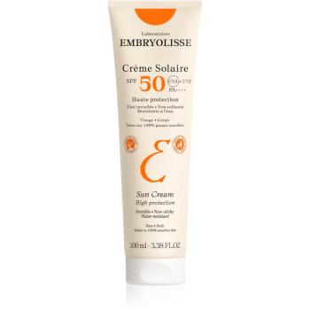 Embryolisse Sun Protection vodeodolný krém na opaľovanie SPF 50 100 ml