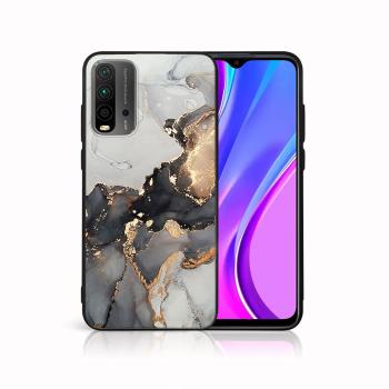 MY ART Ochranný obal Xiaomi Redmi 9T GREY MARBLE (140)