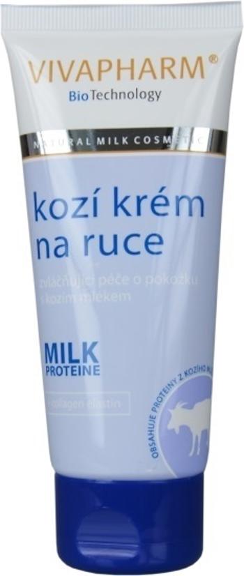 VIVAPHARM Kozí krém na ruky s kolagénom 100 ml