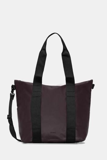 Kabelka Rains 14160 Tote Bag Mini hnedá farba, 14160