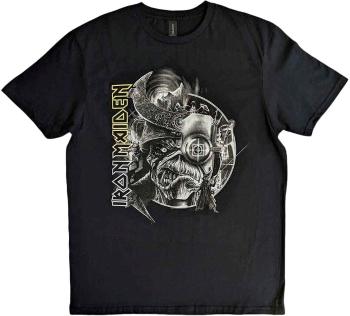 Iron Maiden Tričko The Future Past Tour '23 Greyscale Unisex Black XL