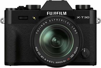 Fujifilm X-T30 II + Fujinon XF18-55 mm Black Bezzrkadlovka