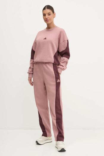 Tepláková súprava adidas LAZIDAY dámska, ružová farba, JF3389