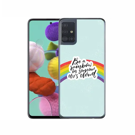 MY ART Ochranný kryt Samsung Galaxy A71 RAINBOW (105)