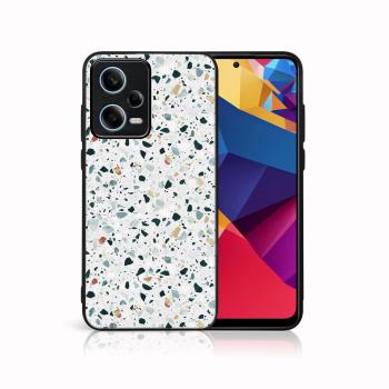 MY ART Ochranný obal Xiaomi Redmi Note 12 5G GREY TERRAZZO (163)