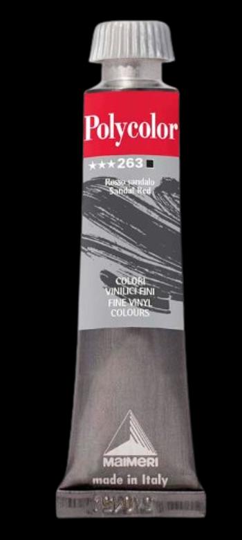MAIMERI POLYCOLOR - Jemné vinylové farby 263 - sandal red, 20 ml