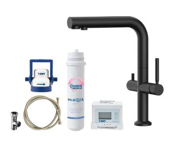 Kielle Kielle - Wimeo Drezová batéria vrátane filtrácie, matná čierna 10525SFI84