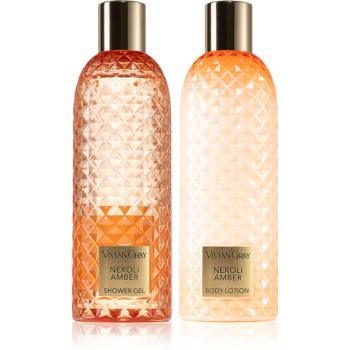 Vivian Gray Gemstone Neroli & Amber darčeková sada s hydratačným účinkom