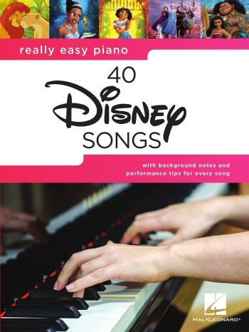 Hal Leonard Really Easy Piano: 40 Disney Songs Noty