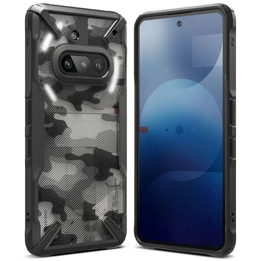 RINGKE FUSION X Kryt pre Nothing Phone (3a) BLACK CAMO