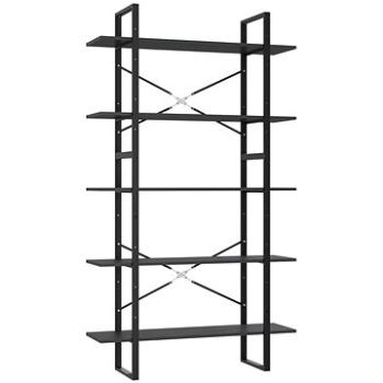 Shumee s 5 policami sviá, 100 × 30 × 175 cm, drevotrieska, 3082000
