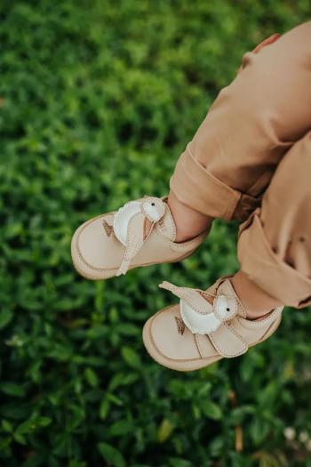 Kožené topánky pre bábätká Donsje Niek Sneakers Pink Chickadee ružová farba, 1037007