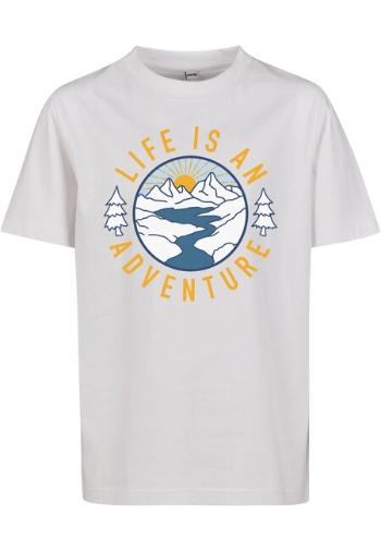 Mr. Tee Kids Life Is An Adventure Tee white - 122/128