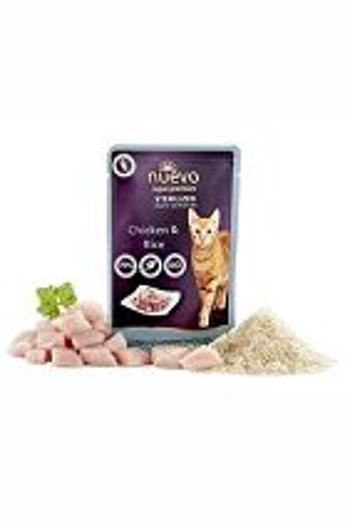 Nuevo mačka sterilized hydinové s ryžou vrecko 85g + Množstevná zľava