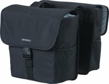 Basil GO Dvojitá cestovná taška na bicykel Solid Black 32 L