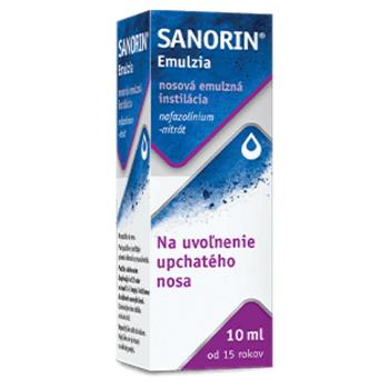 SANORIN Emulzia nosová emulzná instilácia 10 ml