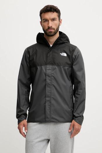 Bunda The North Face Quest Zip-In šedá farba, prechodná, NF0A3YFM4JK1