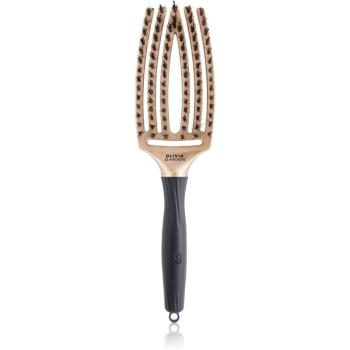 Olivia Garden Fingerbrush Trinity plochá kefa Gold 1 ks