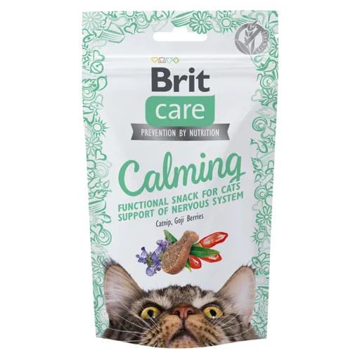 BRIT Care Snack Calming s goji pre mačky 50 g
