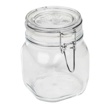 Haushalt international Sklenice s patentním uzávěrem, 750 ml
