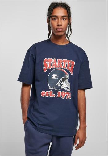 Starter Football Tee darkblue - M