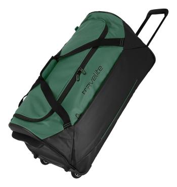 Travelite Basics Trolley Travel Bag Black/green