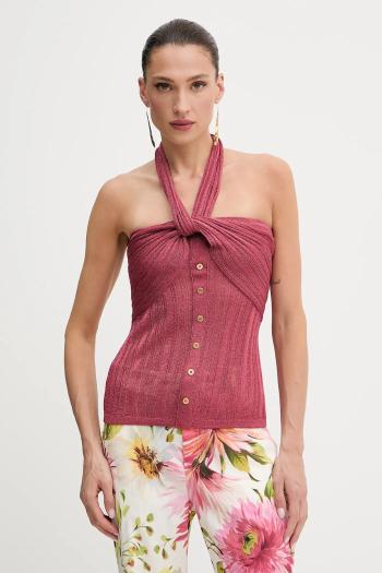 Top Marciano Guess GIA červená farba, holý chrbát, 5GGR16 5811Z