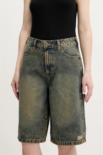 Rifľové krátke nohavice Dickies jednofarebná, vysoký pás, DK0A4Z85K581