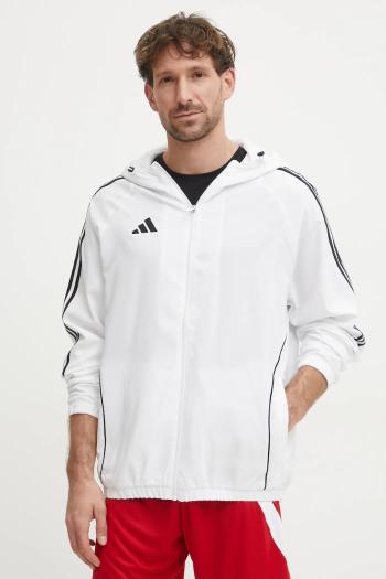 Športová bunda adidas Performance Tiro 24 biela farba, prechodná, IM8808