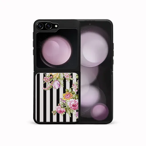 MY ART Ochranný kryt pre Samsung Galaxy Z Flip7 FE 5G / Flip6 5G STRIPS (176)