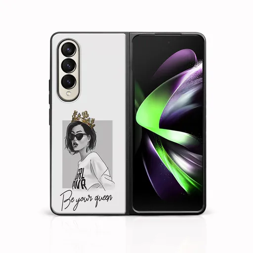 MY ART Ochranný kryt pre Samsung Galaxy Z Fold 3 5G QUEEN (139)