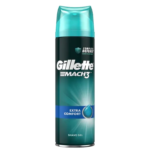 GILLETTE upokojujúci gél na holenie 200 ml