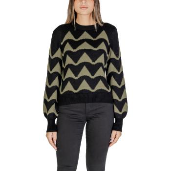 Jacqueline De Yong  JDYTINA L/S JACQUARD PULLOVER KNT 15330567  Svetre Zelená