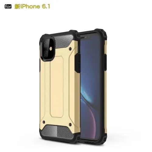 TOUGH Ochranný ryt pre Apple iPhone 11 Pro zlatý