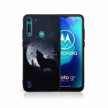 MY ART Ochranný kryt pre Motorola Moto G8 Power Lite WOLF (247)