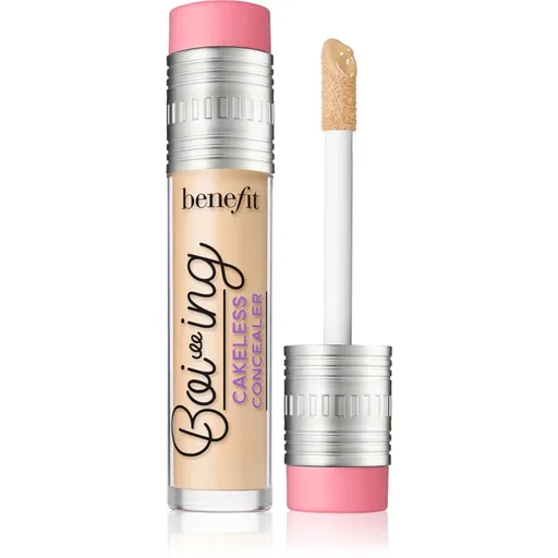 Benefit Boi-ing Cakeless Concealer tekutý krycí korektor odtieň 3 Light Neutral 5 ml