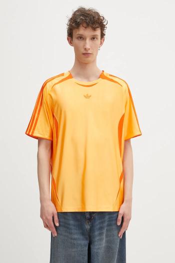 Tričko adidas Originals 2000 T-shirt pánske, oranžová farba, s nášivkou, JM6744