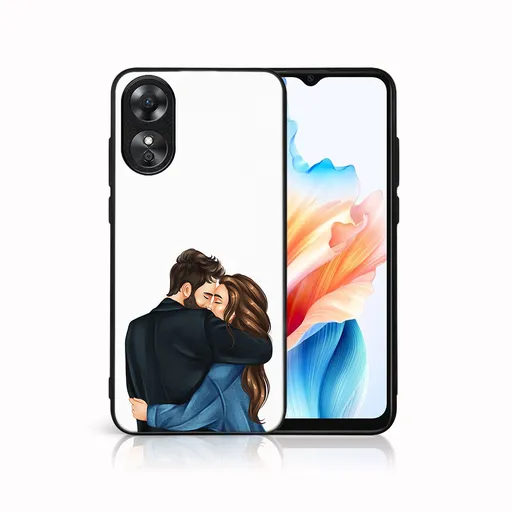 MY ART Ochranný kryt pre Oppo A38 COUPLE (117)