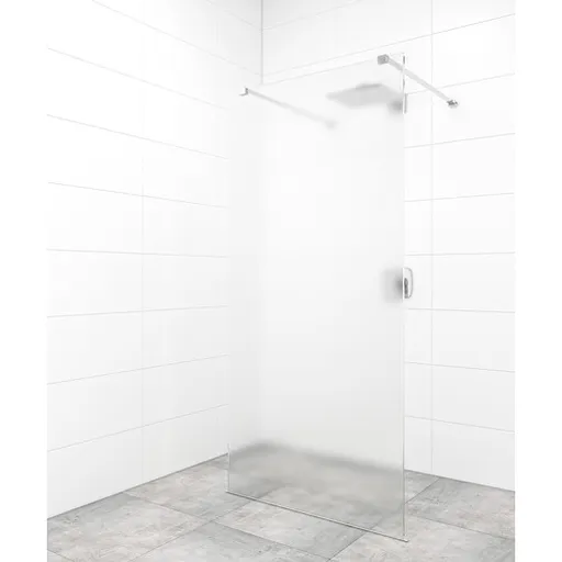 Sprchová zástena Walk-in 100 cm SAT vo farbe profilu chróm SATBWI100MSZAV