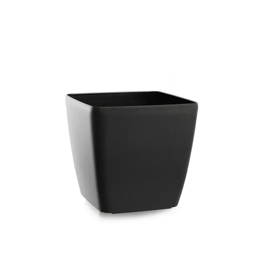 Flower Lover Kvetináč Quadrato Easy matt antracit, 18 cm, 18 cm