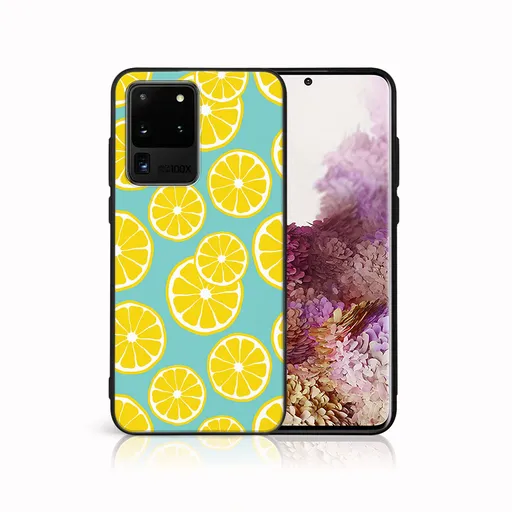 MY ART Ochranný kryt pre Samsung Galaxy S20 Ultra LEMON (121)