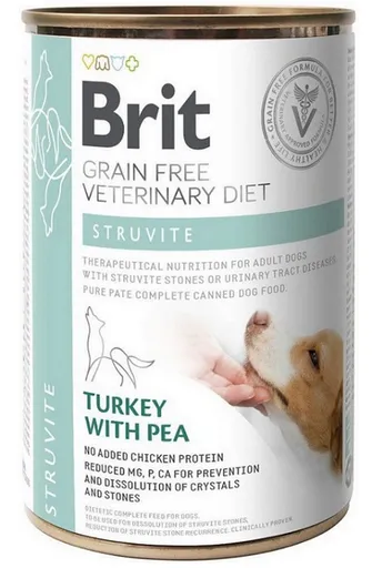 Brit Veterinary Diets GF dog Struvite konzerva pre psy 400 g