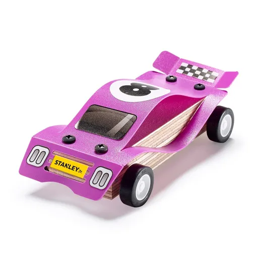 Stanley Jr. OK012-SY Stavebnice, závodné auto, drevo